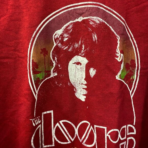The Doors Jim Morrison Portrait Band Crewneck Sweater Medium - Picture 2 of 4